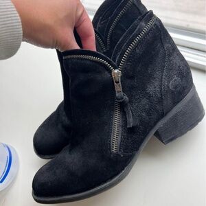 BORN suede ankle boots